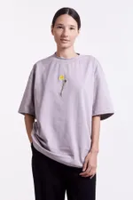 Футболка Гербарий Одуванчик пепел