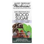 Host Defense, Host Defense Mushroom, MycoBotanicals, сахар в крови, 60 капсул