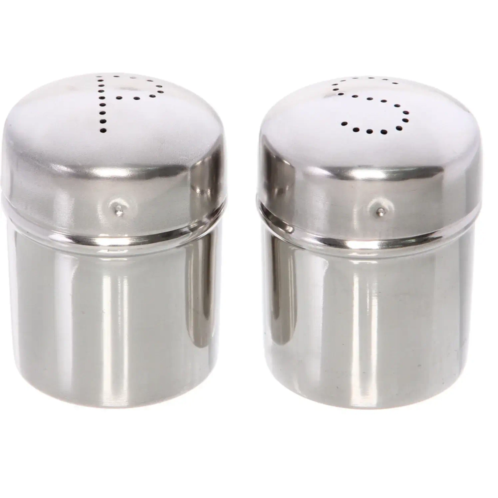 Набор для специй 2шт (солонка+перечница 5*6см)