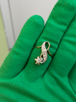 Золотое кольцо СССР с бриллиантами