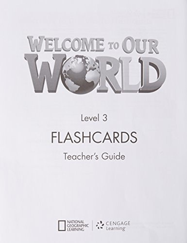 Welcome to Our World BrE 3 FC set