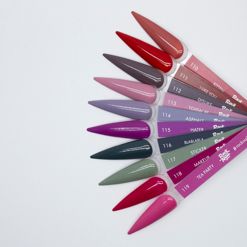 RockNail Гель-лак Basic 114 Asphalt, 10 мл