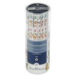 Карандаш чернографитный BRUNO VISCONTI, 1 шт., "Яркие совы", НВ, без резинки, заточенный, 21-0030/01