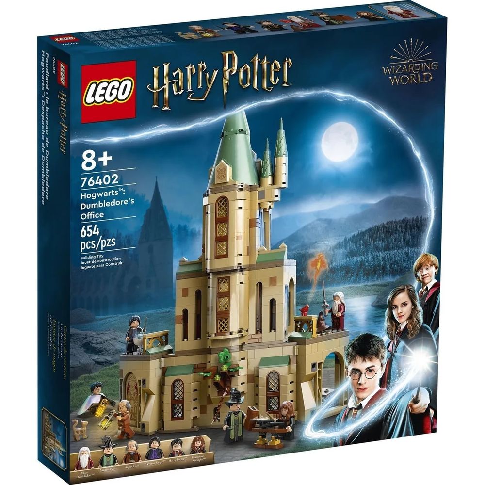 Конструктор LEGO Harry Potter 76402 Хогвартс: кабинет Дамблдора