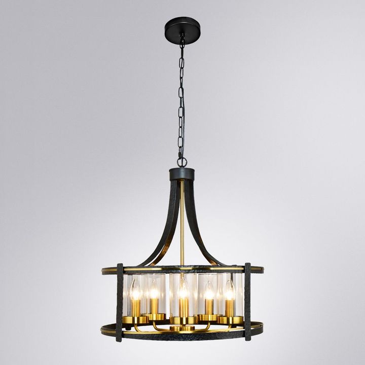 Подвесная люстра Arte Lamp Avior A7011SP-5BK