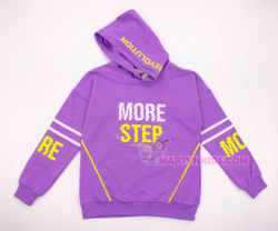 свитшот легкий флис MORE STEP худи 3788