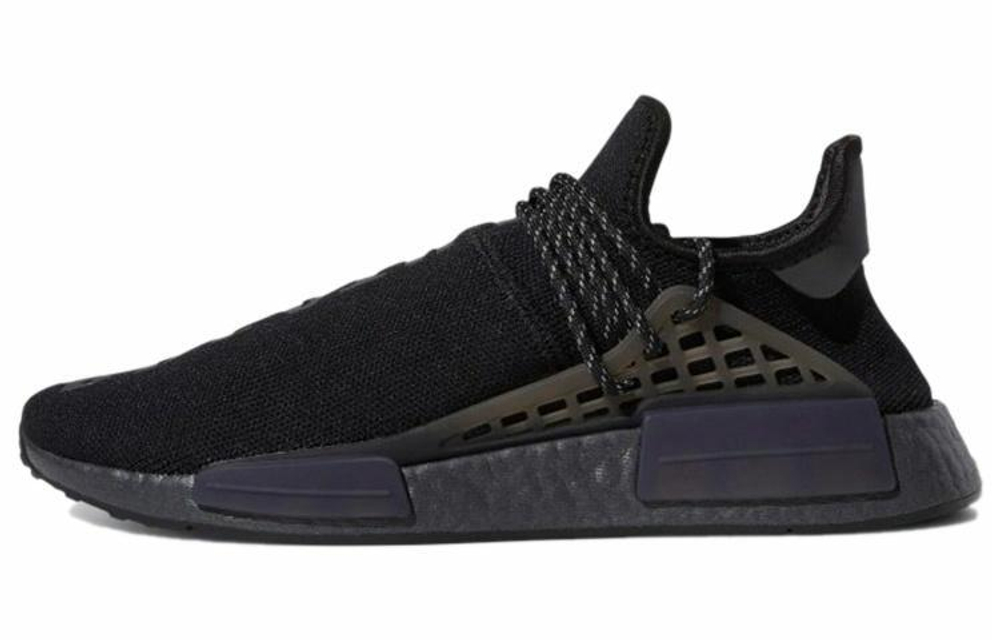 Кроссовки Pharrell Williams X Adidas Originals Nmd Human Race "Triple Black"