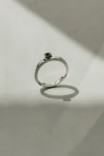 Кольцо Опора с раухтопазом