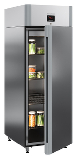 Шкаф холодильный POLAIR CM105-Gm (R290) Alu