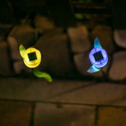 USL-C-452-PT305 YELLOW TULIP Садовый светильник на солнечной батарее Желтый тюльпан. Белый свет. 1xLR аккумулятор в-к. IP44. TM Uniel.