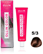 OLLIN COLOR 5/3 светлый шатен золотистый 100 мл Перманентная крем-краска для волос
