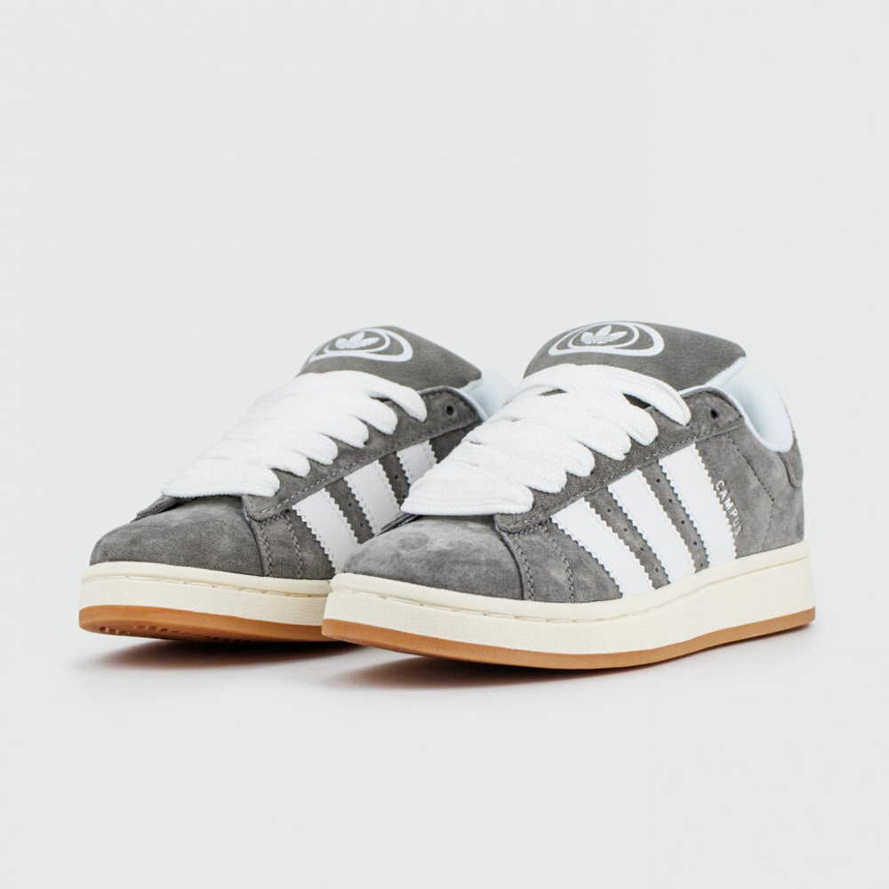 кроссовки Adidas Campus 00s Grey / Gum Suede Wmns
