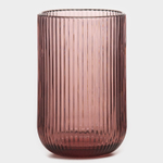 Стакан стеклянный Магистр «Грани», 400 мл, 8×13 см, цвет сиреневый