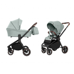 Коляска 2 в 1 Carrello Epica CRL-8510/1, Tea Green / Черная рама (2021)