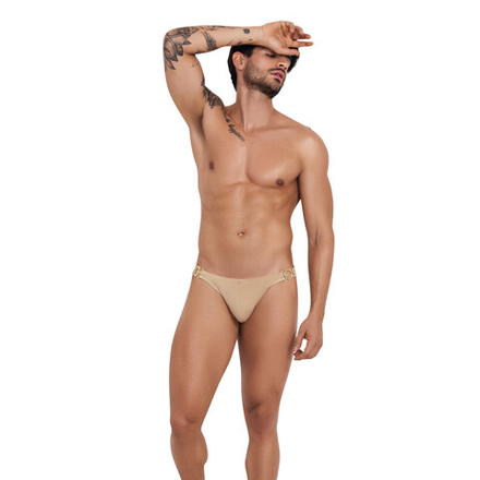 Мужские трусы тонги золотистые Clever EROS LATIN THONG 124002
