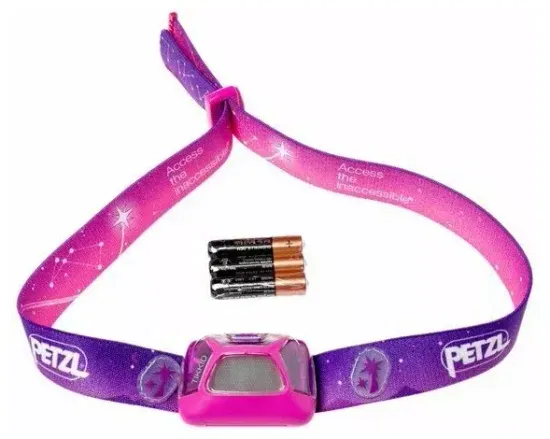 Фонарь налобный Petzl LAMP TIKKID PINK розовый