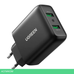Сетевое зарядное устройство Ugreen CD161-10216 Black (10216)