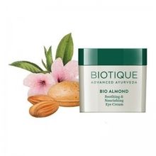 Крем для кожи вокруг глаз Biotique Bio almond, 15 г