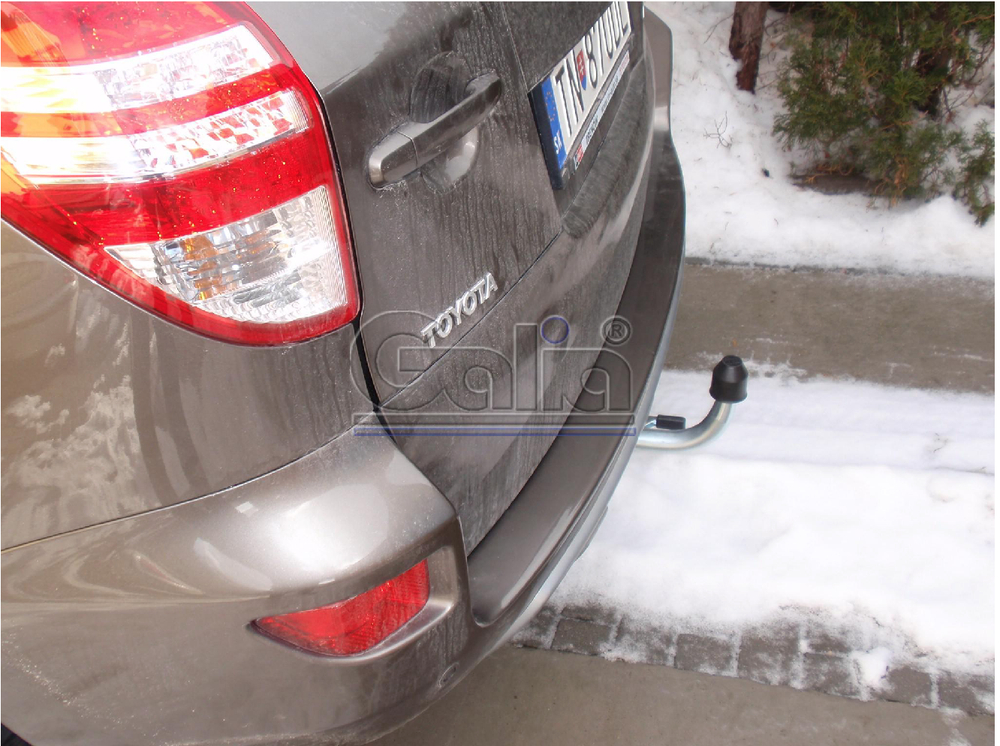 Фаркоп оцинкованный Galia T058C для Toyota RAV4 2006-2013(паспорт и сертификат в комплекте)(без электрики)