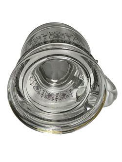 Кружка пивная (стекло с оловянной крышкой), Германия