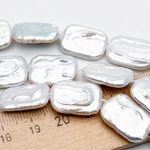 Жемчуг бусины, размер около 18-20 мм, цена за набор 3 штуки