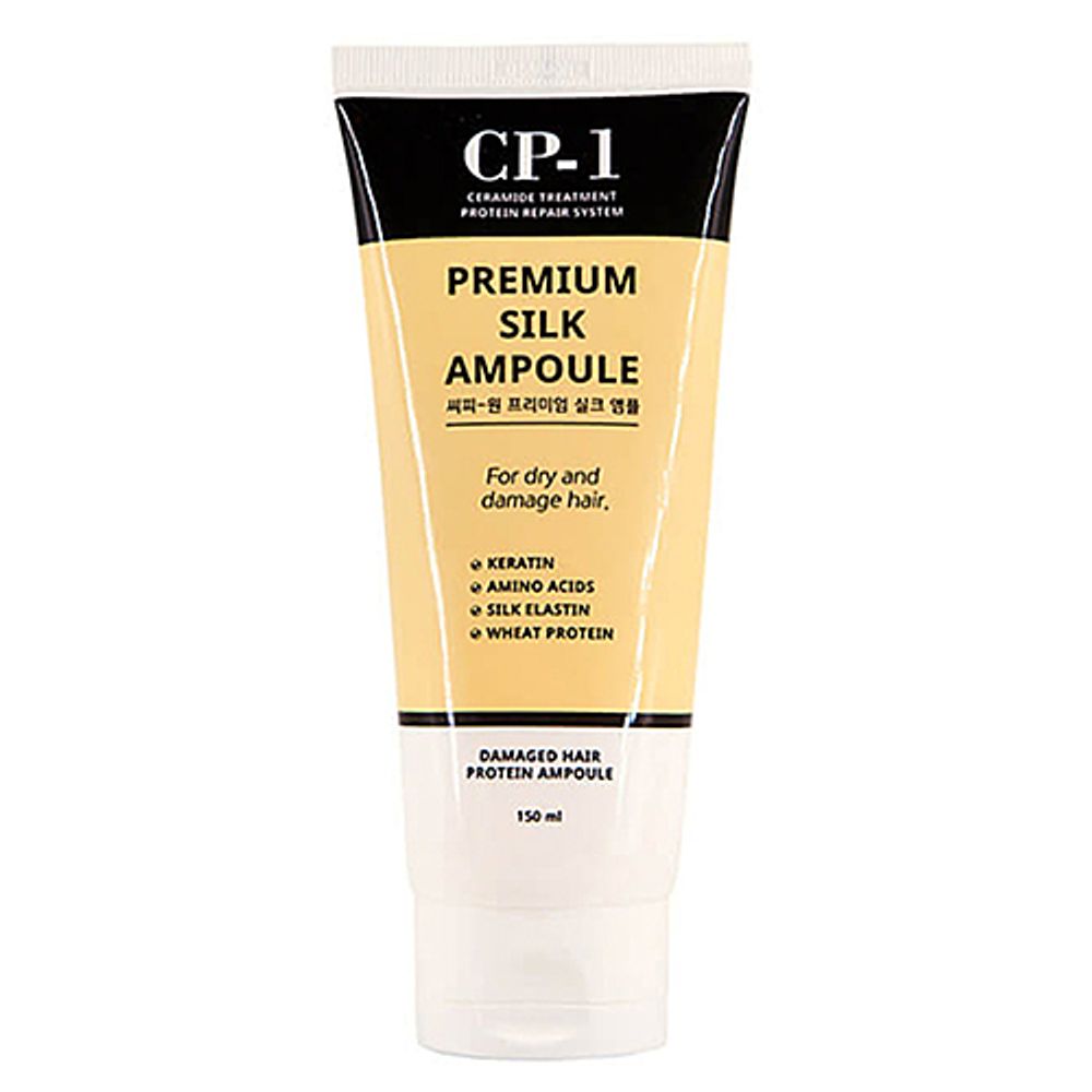 Esthetic House Сыворотка несмываемая для волос с протеинами шелка - CP-1 Premium silk ampoule, 150мл