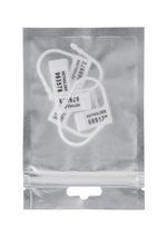 Набор запасных замков для пояса верности из 5 штук с ключиками (Цвет: белый)