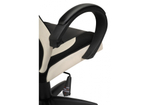 Офисное кресло Woodville Kard black, сream