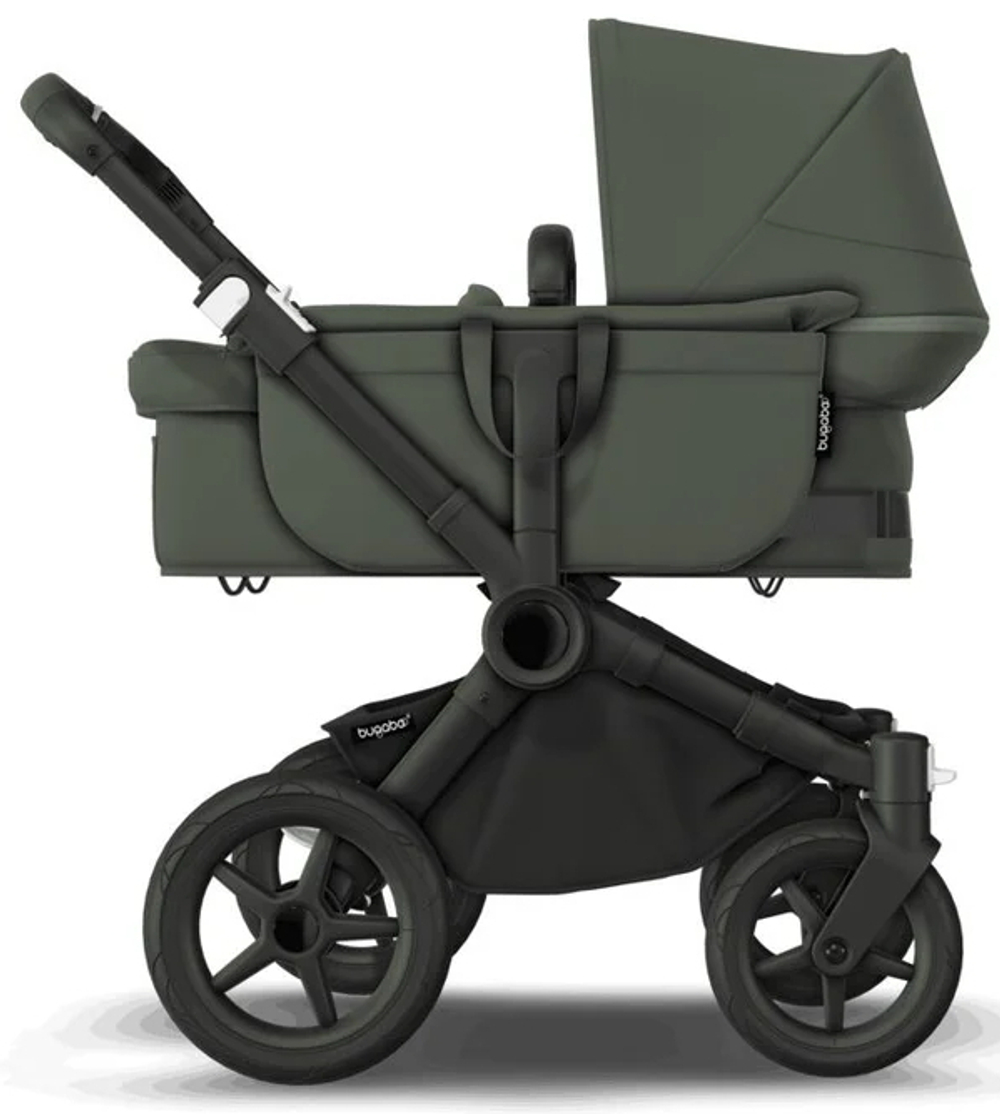 Коляска Bugaboo Donkey 5 Mono Complete 2 в 1 Black/Forest Green-Forest Green