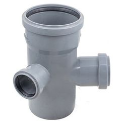 Крестовина Политэк Пайп двухплоскостная 110х50х50/87,5гр. ВК