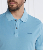 Поло Prime BOSS ORANGE - голубой(50468576)