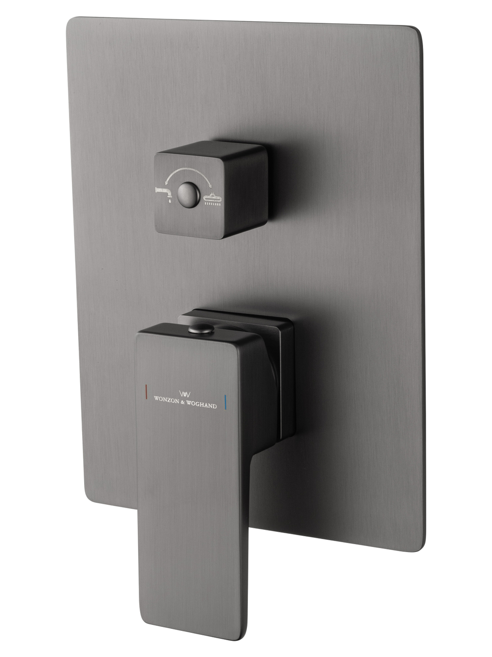 Душевая система встраиваемая WONZON & WOGHAND CUBE 2.0, Темный графит (WW-88939068-BGM)