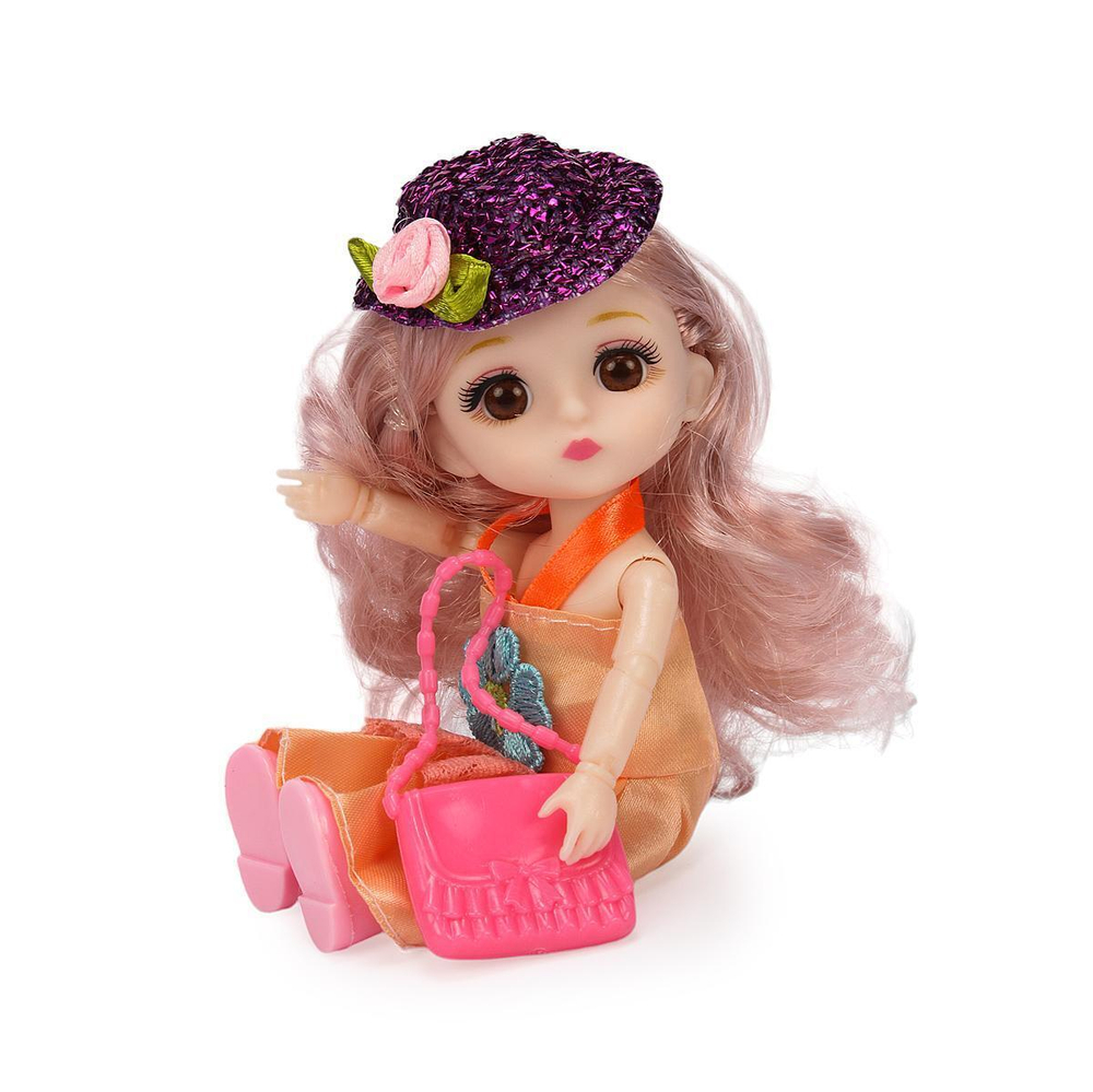 Кукла классическая 22см с аксесс., пакет 3396-21