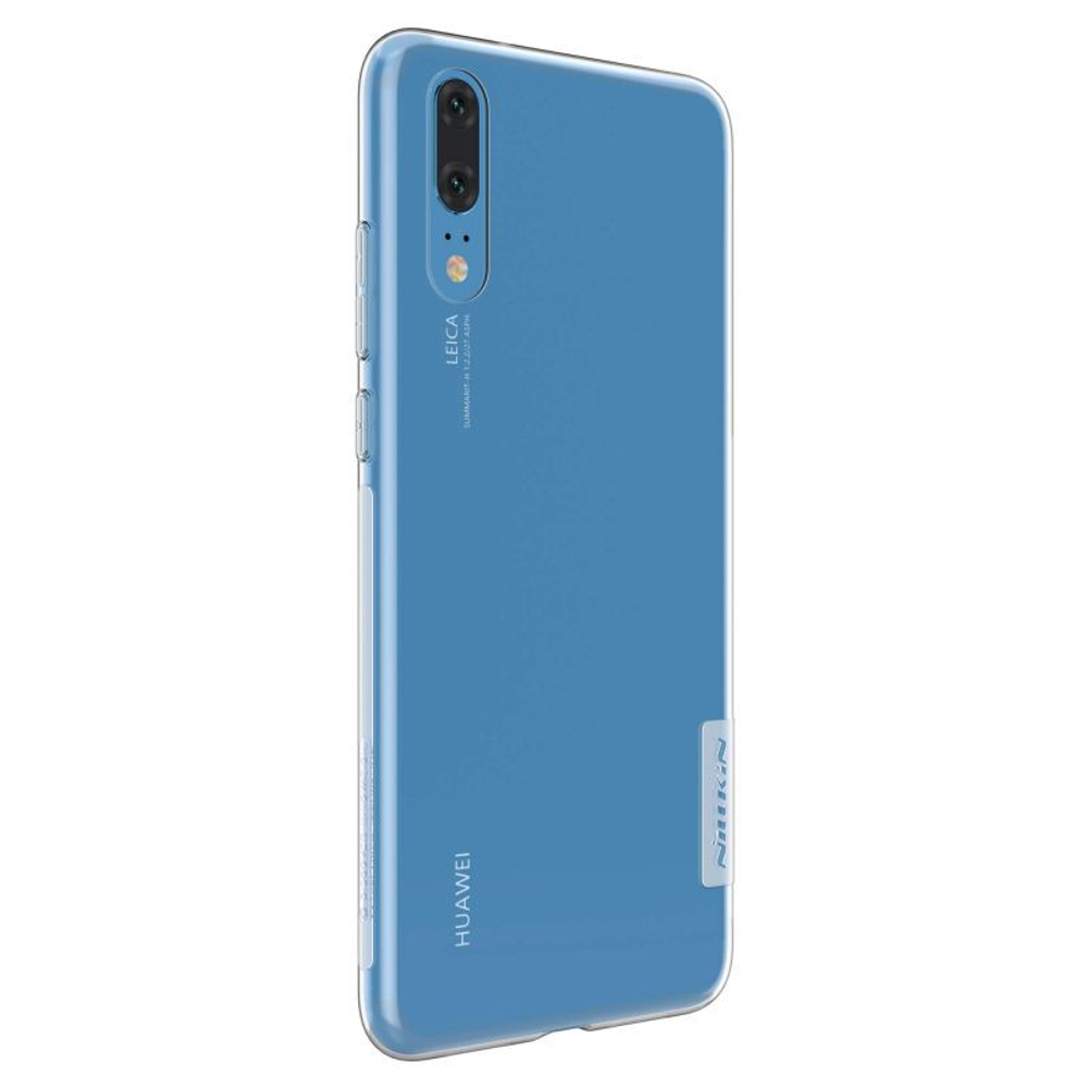 Прозрачный силиконовый чехол Nillkin Nature для Huawei P20