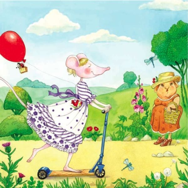 Мышь Гликерия. Цветные и полосатые дни