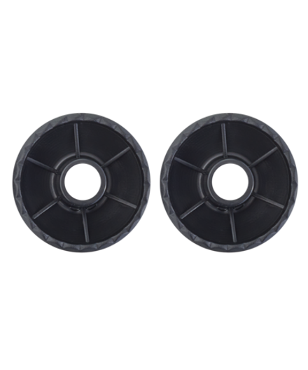 Кольца ограничительные для скандинавских палок, узкие, 2 шт., черный