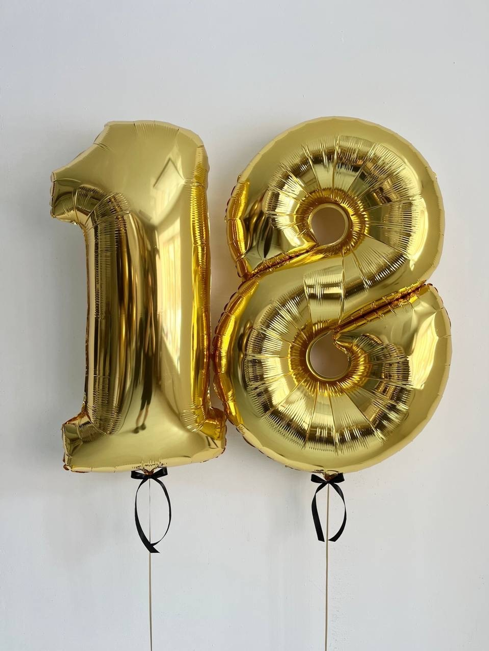 Воздушные шары Цифры синие №2591