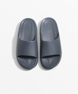 Oysho Пляжные шлепанцы, петроль