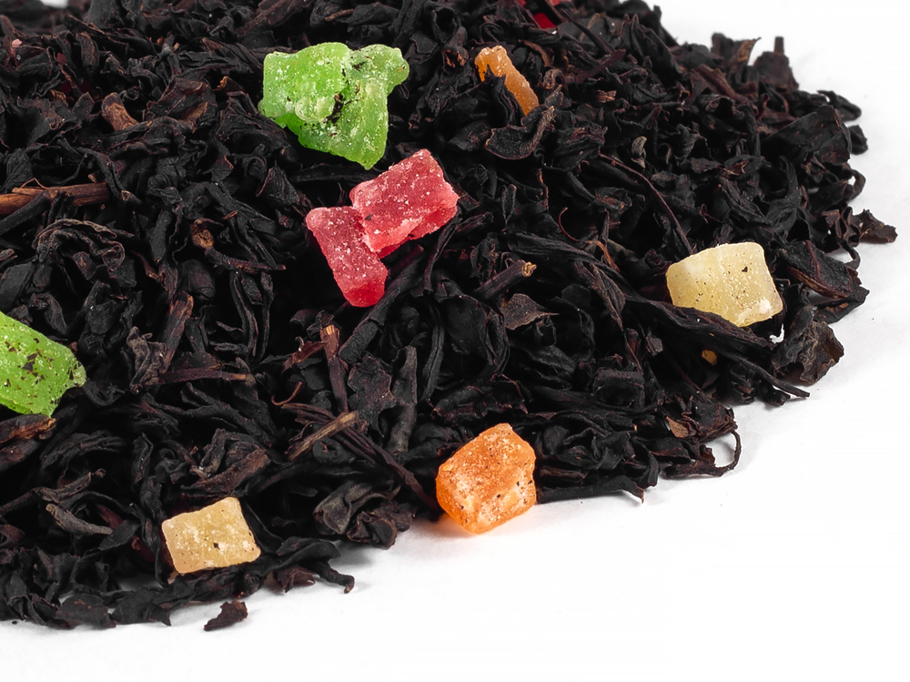 7782D Чай черный ароматизированный БАЗОВАЯ коллекция "Арбуз-Дыня"