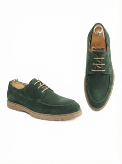 Лоферы V599зелн