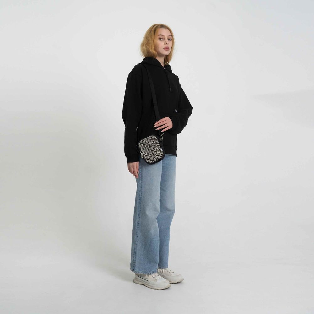 Сумка мессенджер Dissident DST Monogram Shoulder Bag Черная