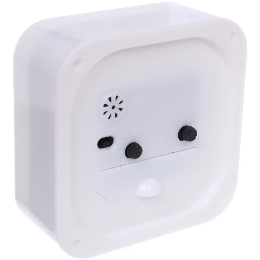 Будильник «Брук» 10*10*4,3см, микс цветов