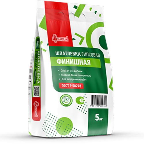 Шпатлевка СТАРАТЕЛИ гипсовая "Финишная"  5 кг