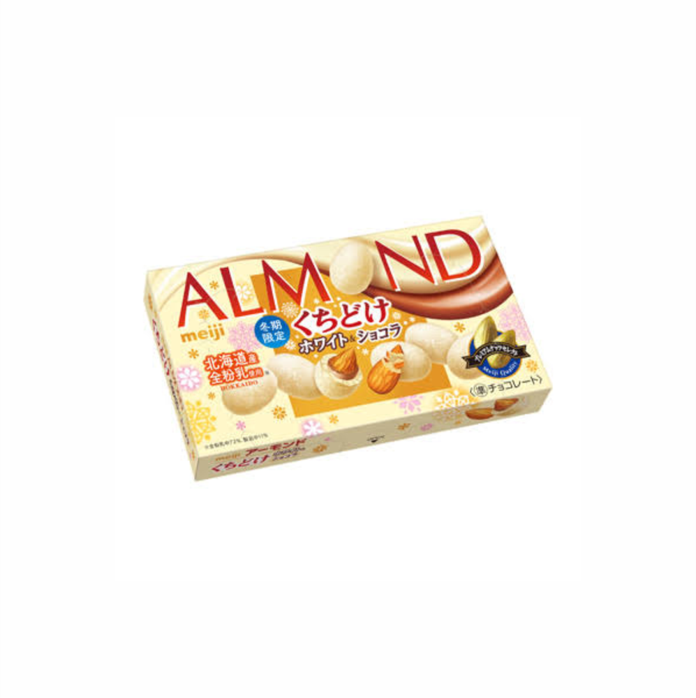 Миндаль в белом шоколаде Meiji