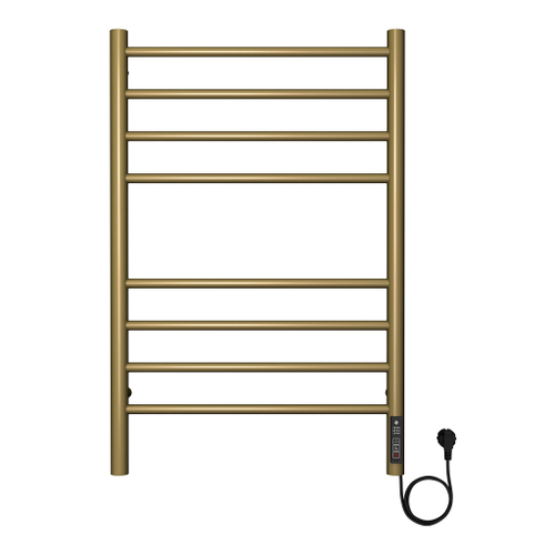 Полотенцесушитель Terminus Аврора П8 500х800 электро КС ЗОЛОТО АРТ ( new встроен диммер)