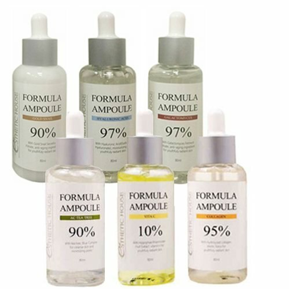 Esthetic House Formula Ampoule Gold Snail сыворотка для лица с улиткой