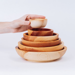 Набор деревянных тарелок Art of Siberia из кедра TN18