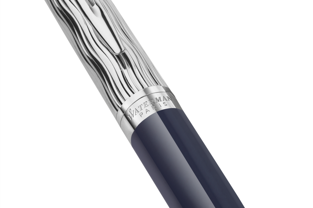 Ручка-роллер Waterman Waterman Hemisphere22 SE Deluxe Blue CT, стержень: F, цвет: Black, в подарочной упаковке