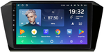 Магнитола для Volkswagen Passat 2015+ (без штатного усилителя) - Teyes CC2 PLUS монитор 10.1" QLED, Android 10, Быстрая, SIM-слот