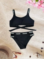 Раздельный спортивный купальник плавками и шортиками